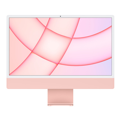 24インチiMac [整備済製品] 8コアCPUと8コアGPUを搭載したApple M1チップ、ギガビットEthernet - ピンク