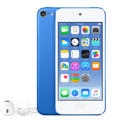 iPod touch 128GB [整備済製品] - ブルー（第6世代）