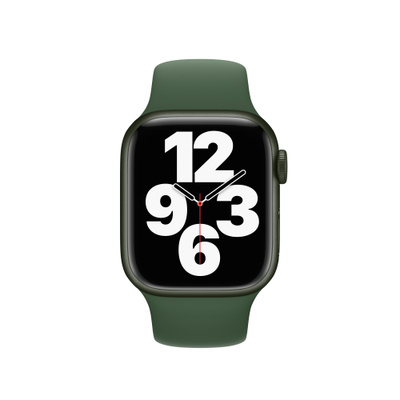Apple Watch Series 7（GPS + Cellularモデル）- 41mmグリーンアルミニウムケースとクローバースポーツバンド [整備済製品]