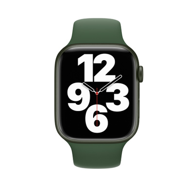 Apple Watch Series 7（GPS + Cellularモデル）- 45mmグリーンアルミニウムケースとクローバースポーツバンド [整備済製品]