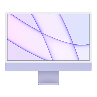 24インチiMac [整備済製品] 8コアCPUと8コアGPUを搭載したApple M1チップ、ギガビットEthernet - パープル