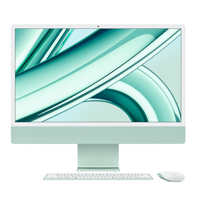 24インチiMac [整備済製品] 8コアCPUと8コアGPUを搭載したApple M3チップ - グリーン