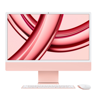 24インチiMac [整備済製品] 8コアCPUと8コアGPUを搭載したApple M3チップ - ピンク