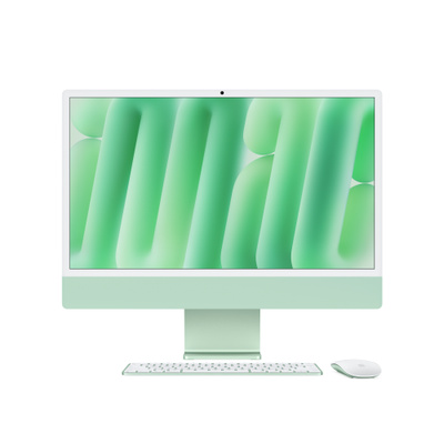 24インチiMac [整備済製品] 8コアCPUと8コアGPUを搭載したApple M4チップ - グリーン