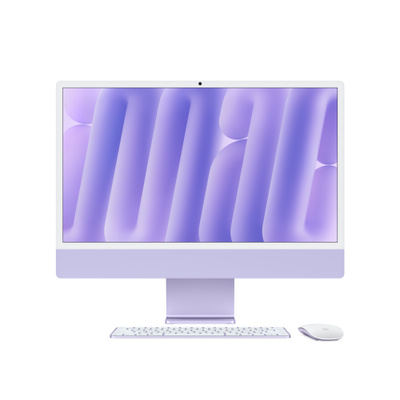 24インチiMac [整備済製品] 8コアCPUと8コアGPUを搭載したApple M4チップ - パープル